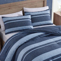 Nautica taie assortie montrant harmonie de couleur et présentation soignée