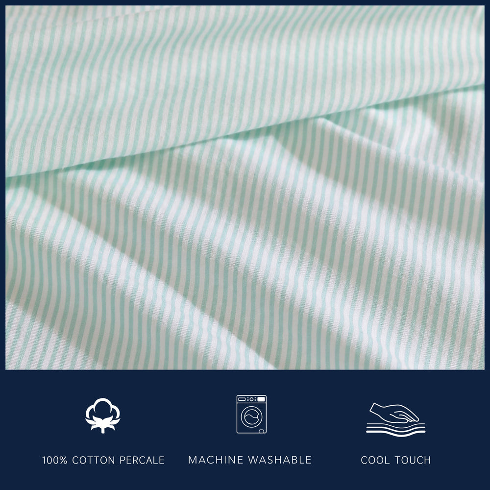 Nautica taie d'oreiller standard montrant confort et compatibilité