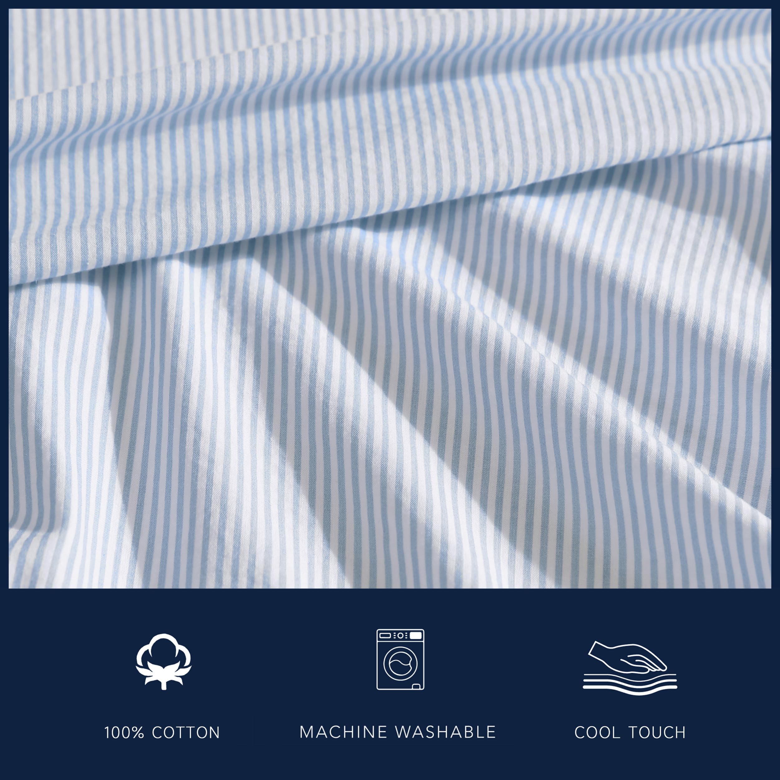 Nautica comparaison taille montrant dimensions Twin XL et ajustement