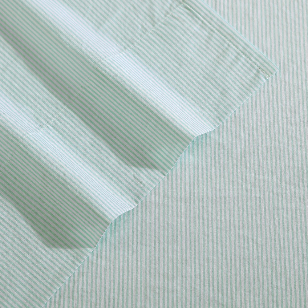 Nautica gros plan percale 200 fils illustrant respirabilité et douceur