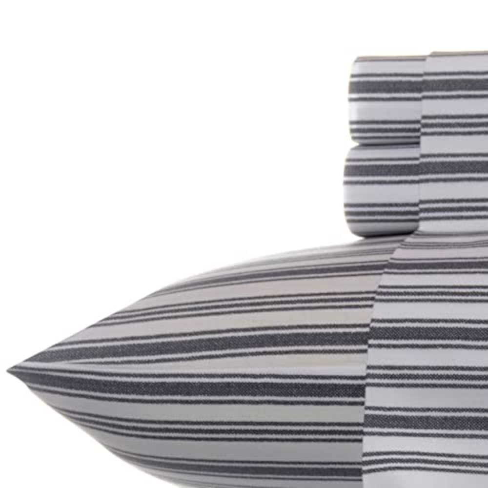 Gros plan percale Nautica montrant texture fraîche et respirabilité du tissu