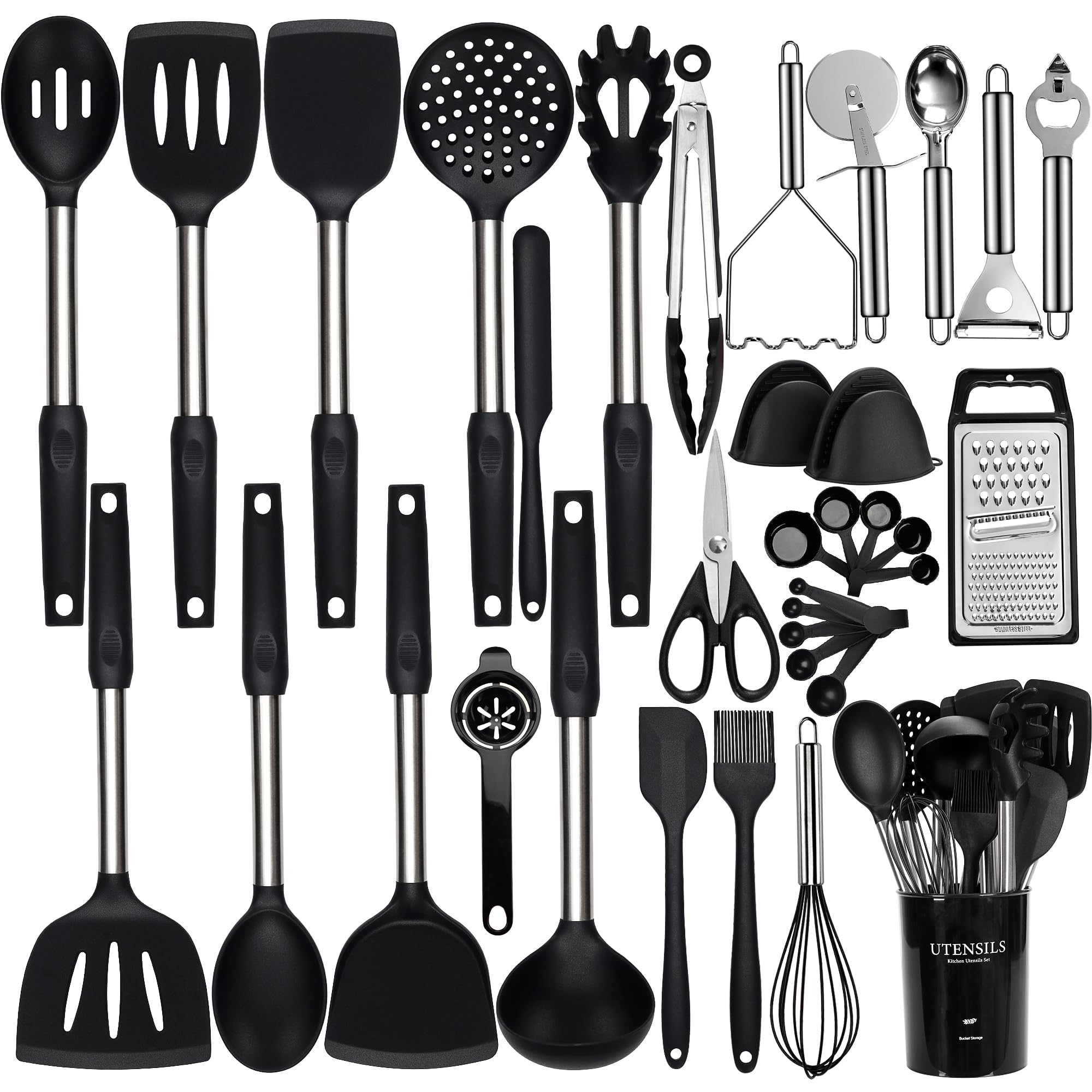 NCUE ensemble face avant montrant 35 pièces pour une cuisine complète