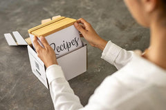 NEAT SECRETS intercalaires pour classer recettes par catégories facilement