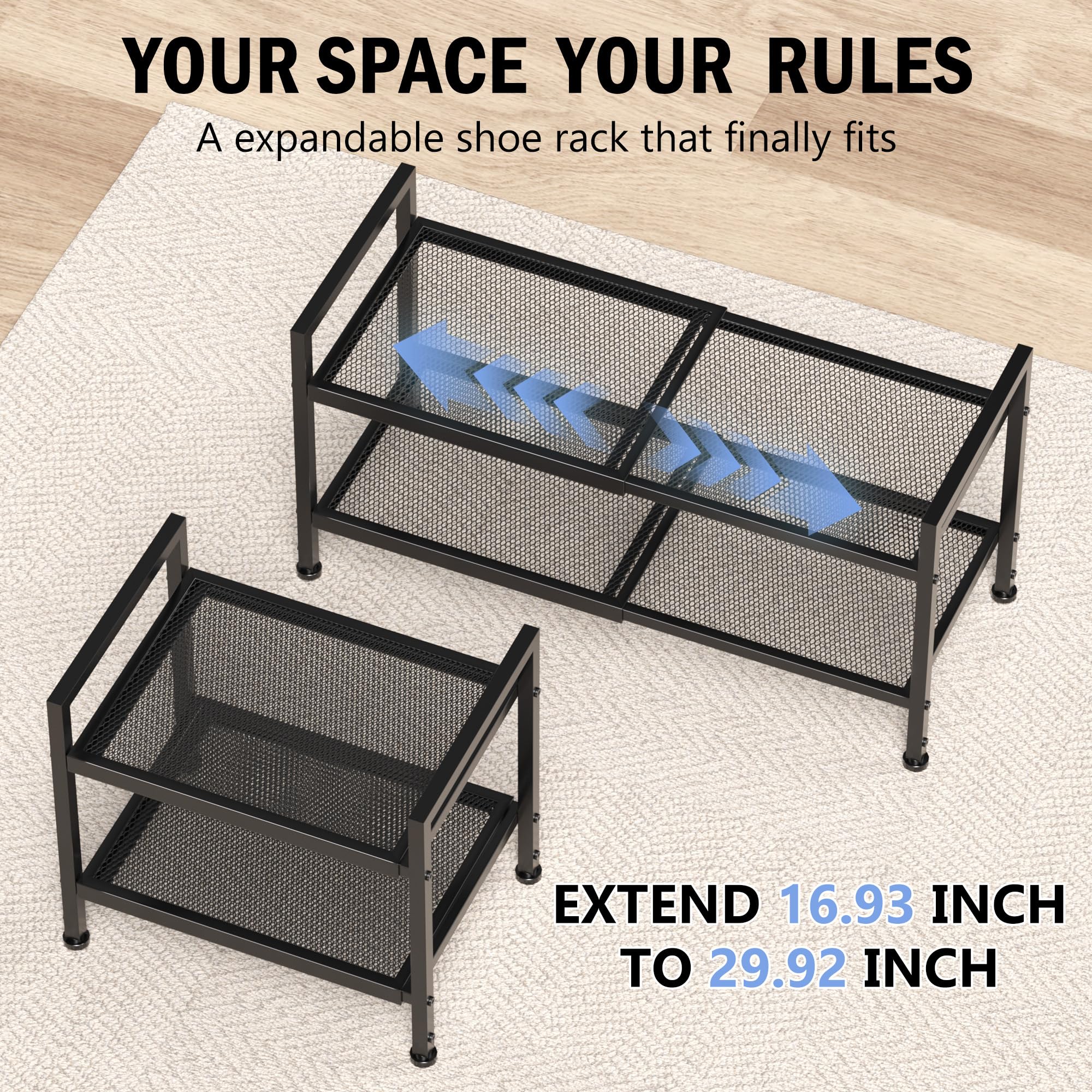 neatevday étagère en usage dans une entrée offrant gain d'espace
