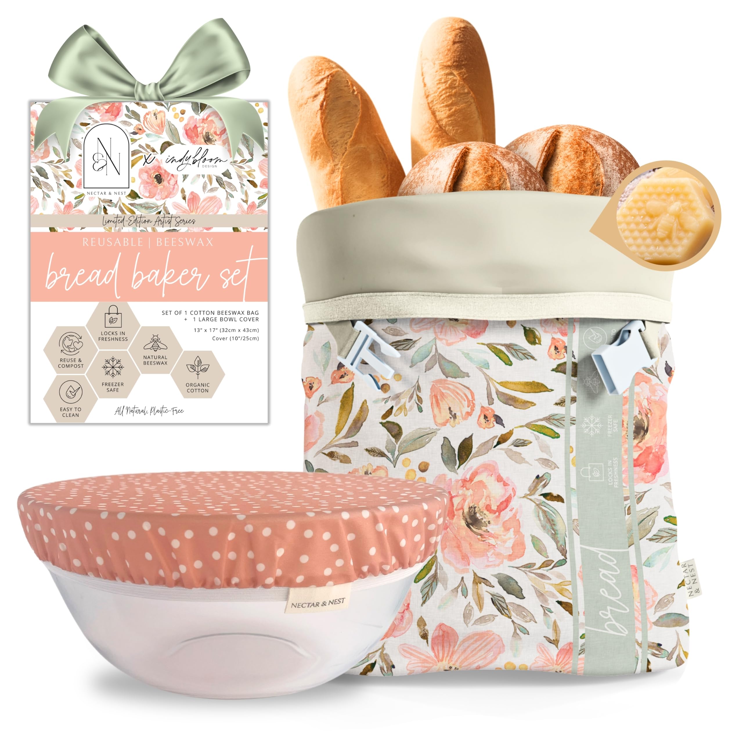 Nectar & Nest coffret présenté, design artisanal et cadeau écoresponsable