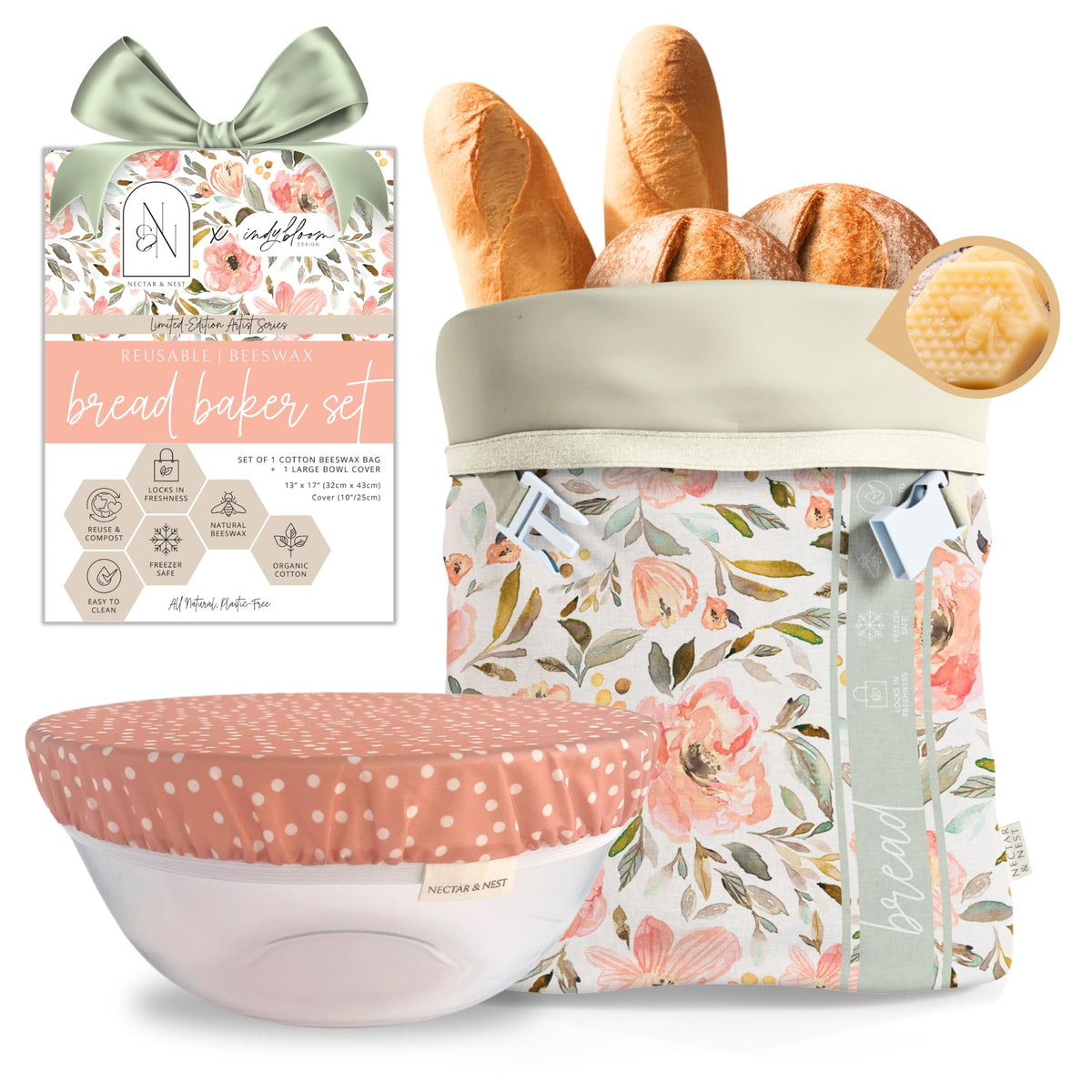 Nectar & Nest coffret présenté, design artisanal et cadeau écoresponsable