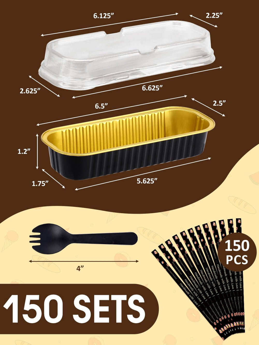 NEEBAKE gros plan sur la finition noir doré des moules, rendu professionnel