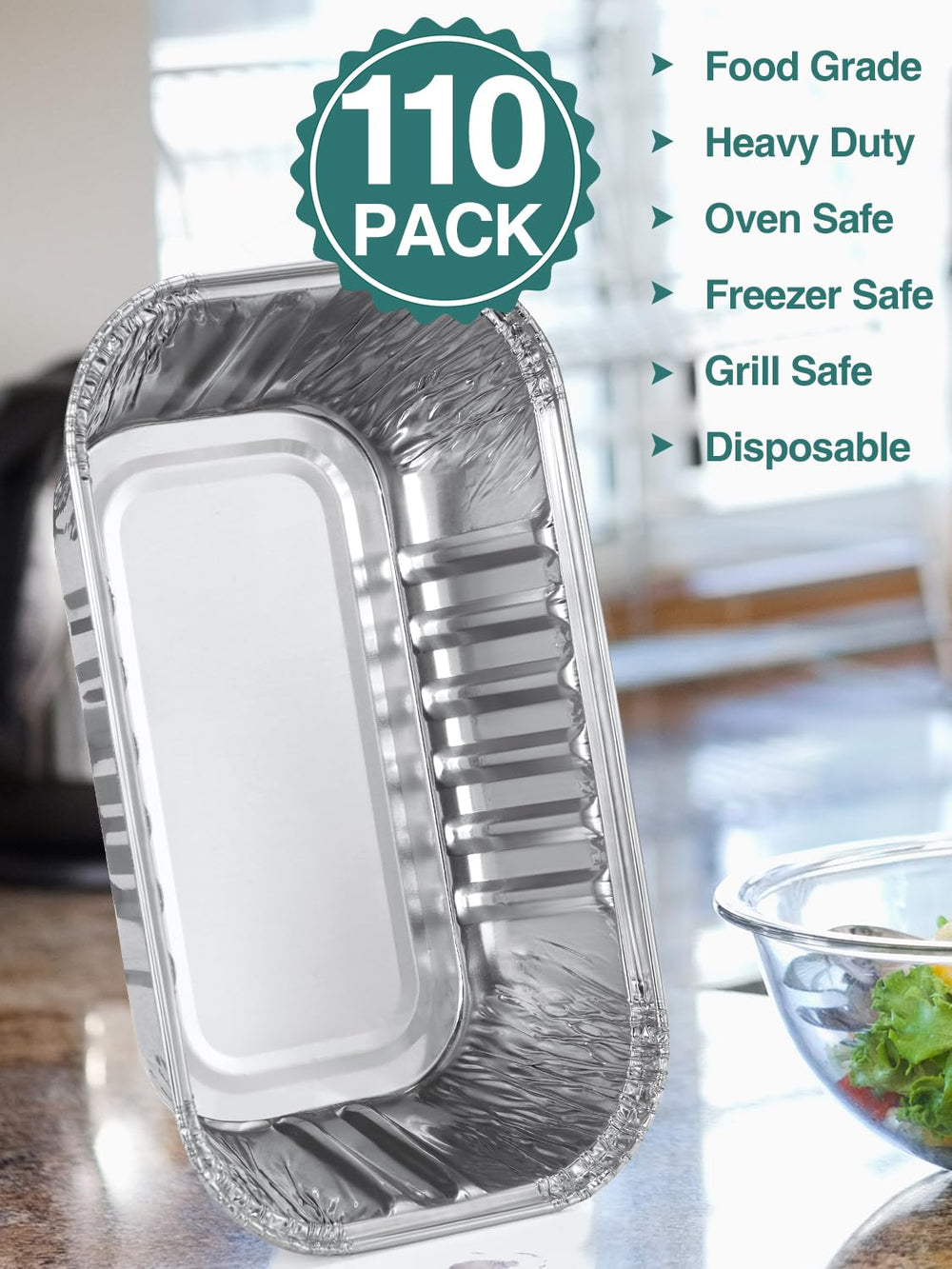 NEEBAKE moule avec couvercle fermé pour transport sécurisé et conservation