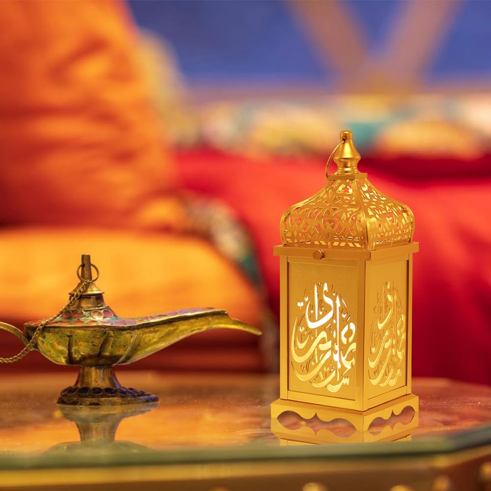 NEEDOMO lanterne accrochée au mur idéale pour décorations Ramadan