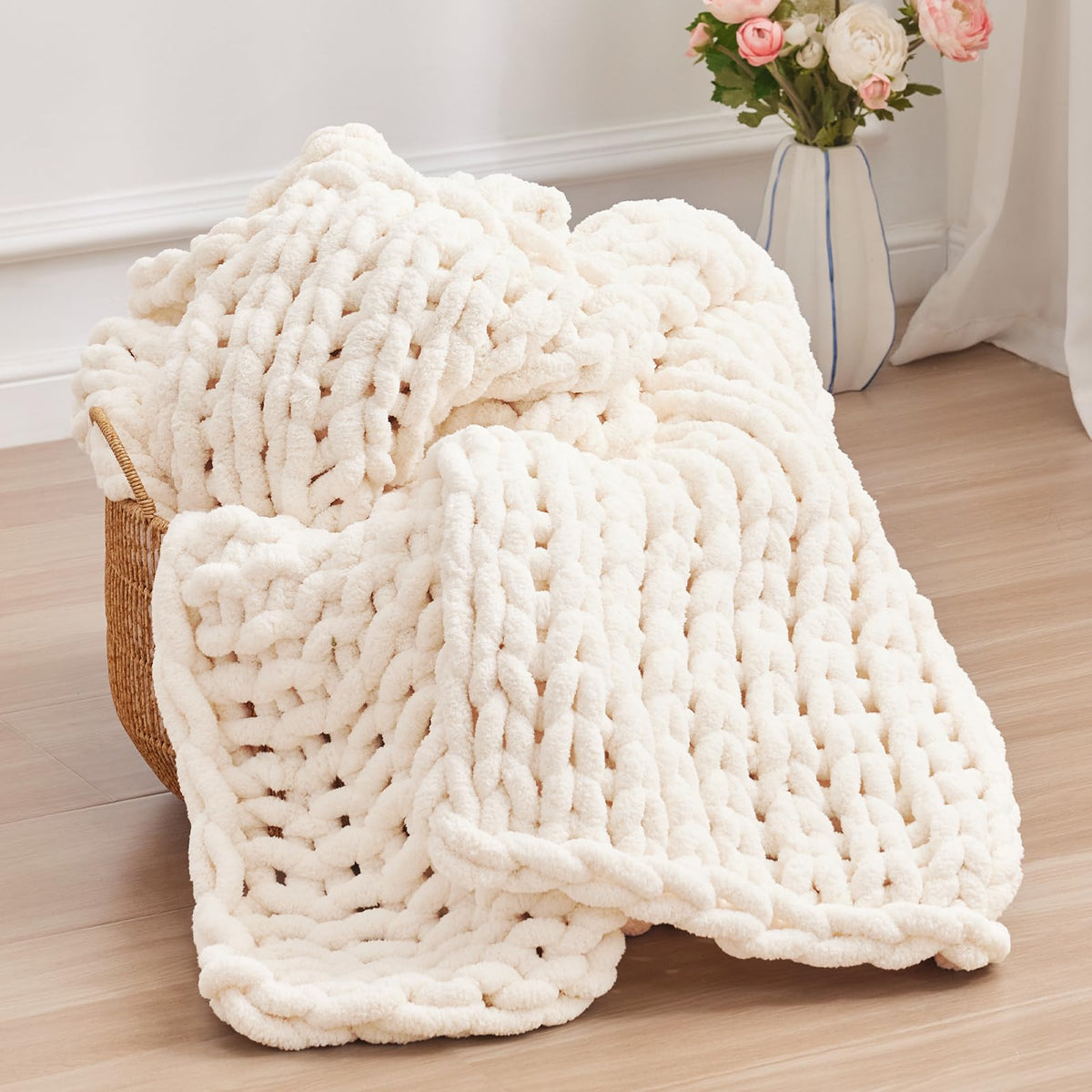 Negwoo plaid face avant montrant design chunky et élégance