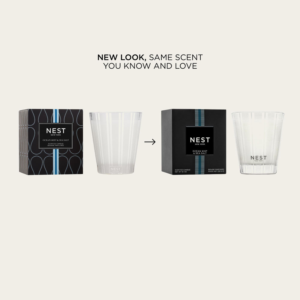 NEST New York verre à rayures givrées montrant finition décorative et chic