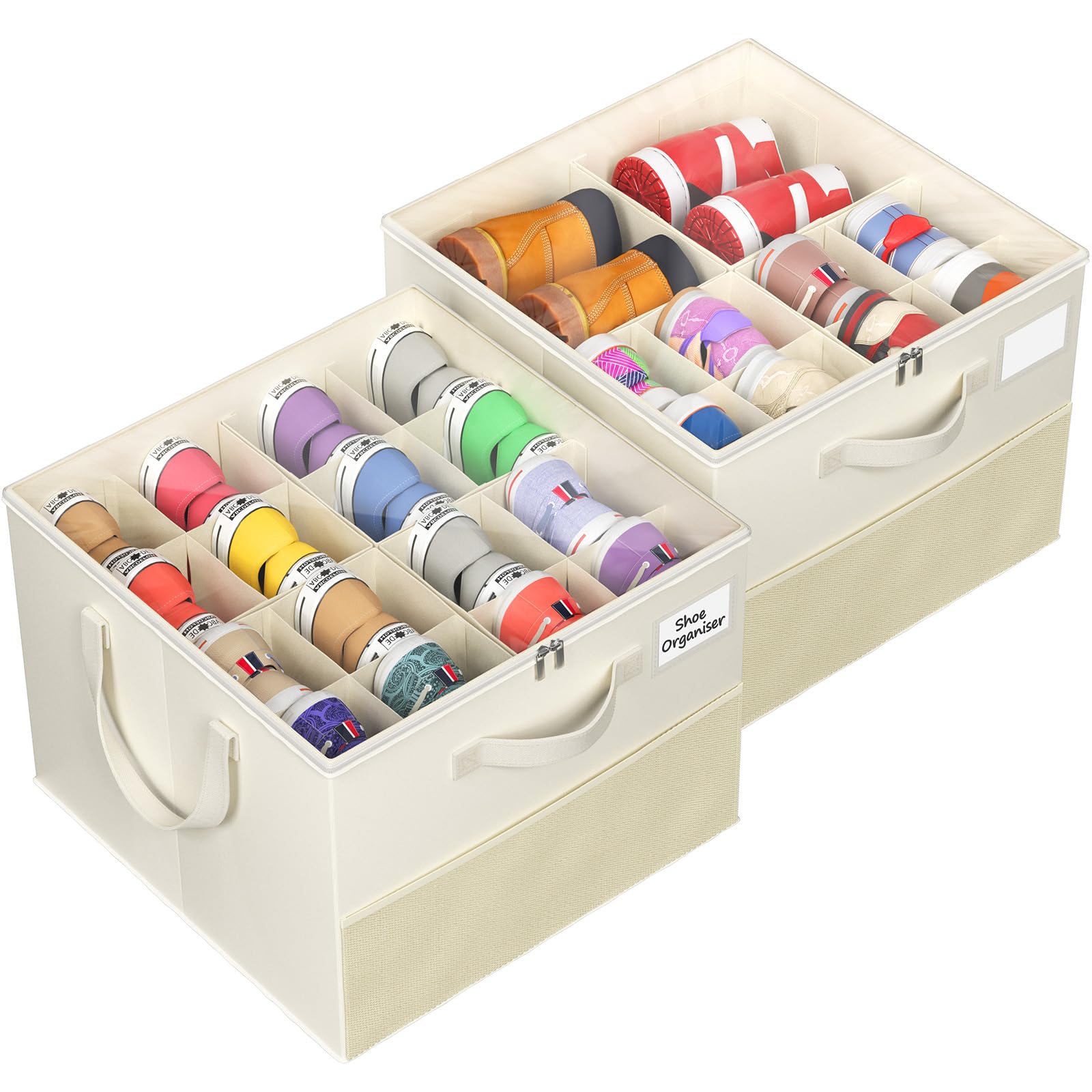 NestOrganix rangement multi-usage montrant vêtements et accessoires