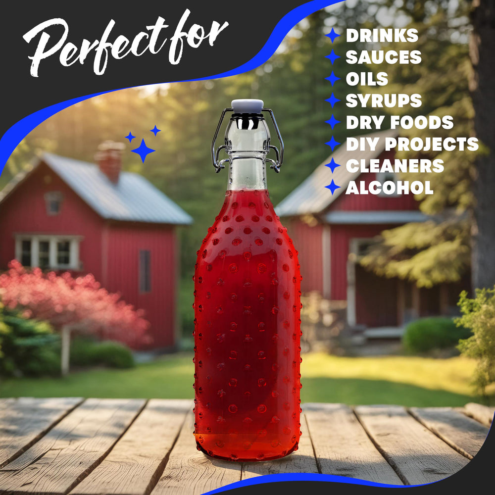 Nevlers bouteille servie avec boisson et glaçons, montre usage convivial et esthétique