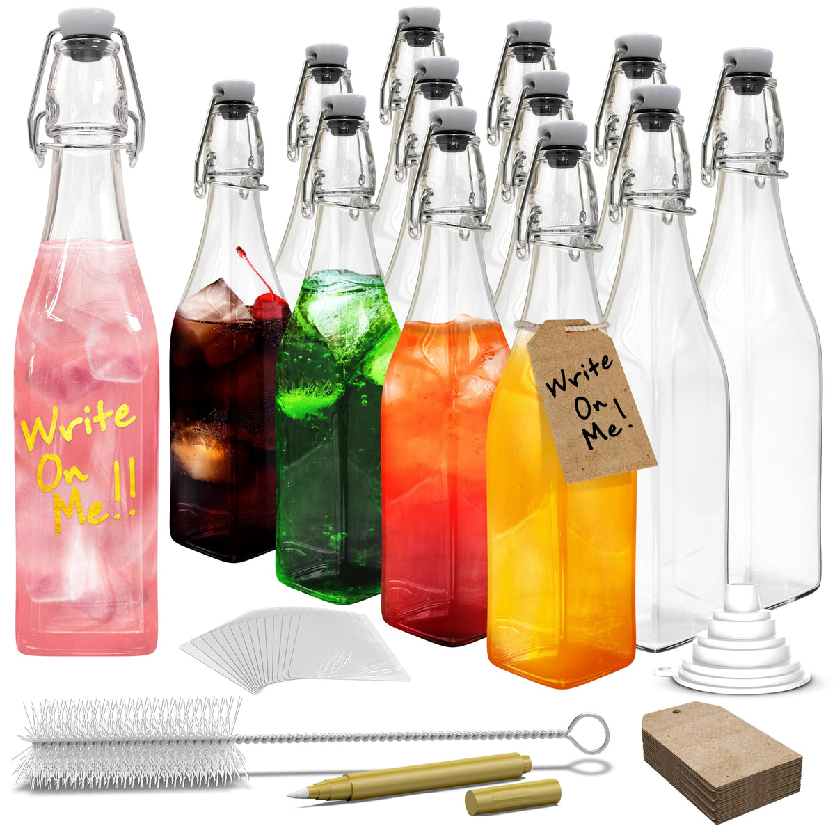 Nevlers bouteille devant pack montrant design carré et rangement élégant