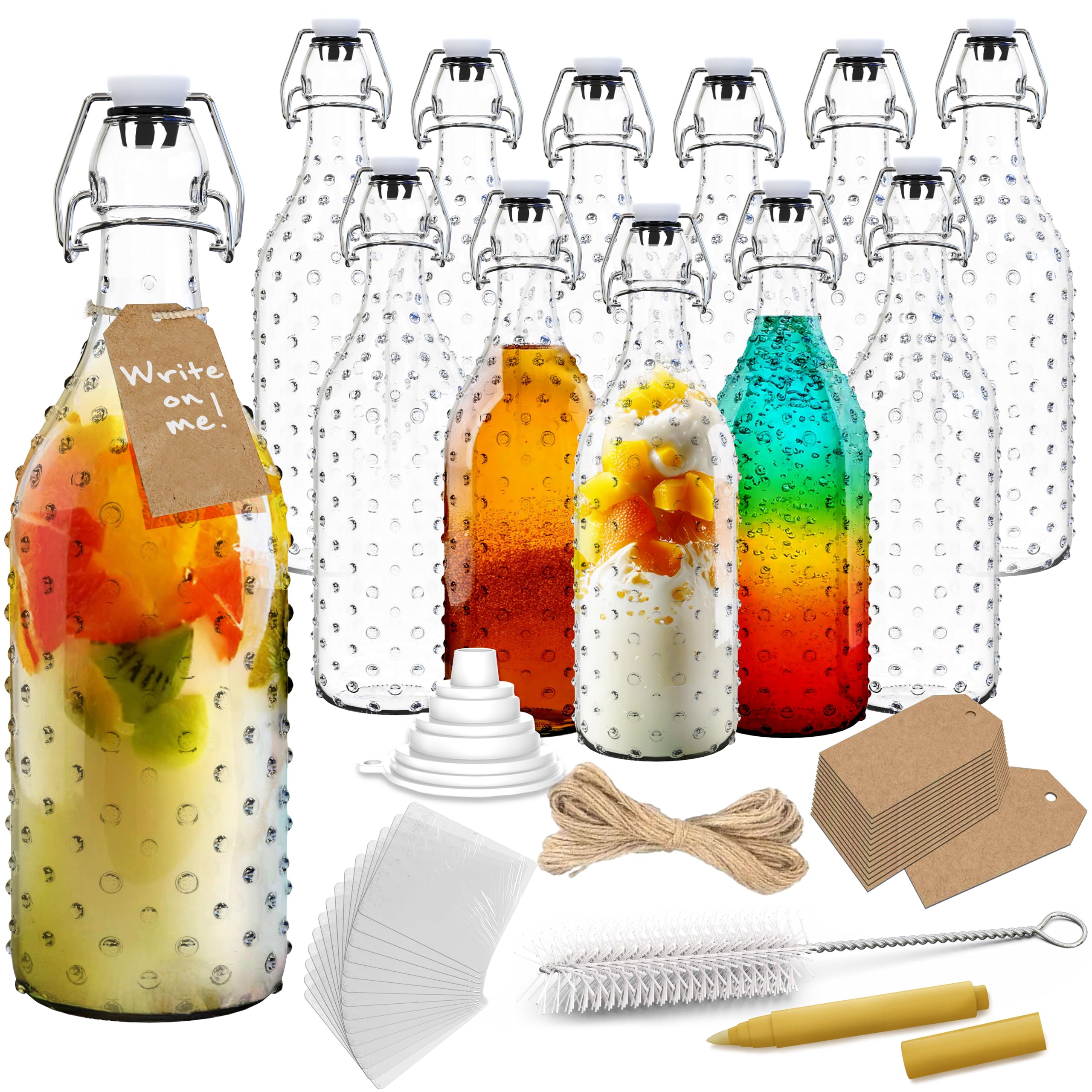 Nevlers pack de 12 bouteilles face avant présentant le coffret et accessoires, rangement pratique