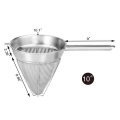 New Star Foodservice poignée creuse ergonomique, confort de maintien prolongé