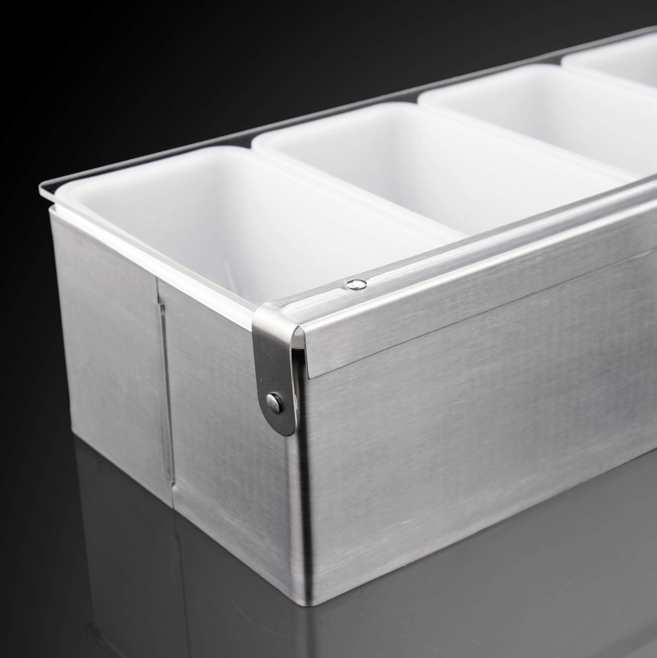 New Star Foodservice - gros plan sur finition inox résistant et facile à essuyer
