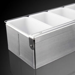 New Star Foodservice - gros plan sur finition inox résistant et facile à essuyer