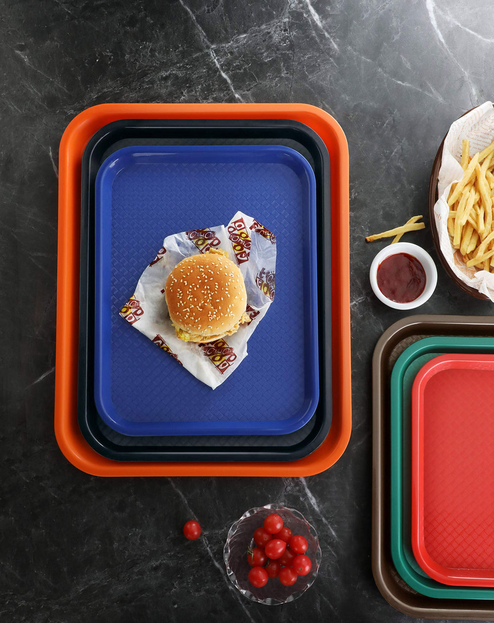 New Star Foodservice plots d'empilage pour circulation d'air et séchage