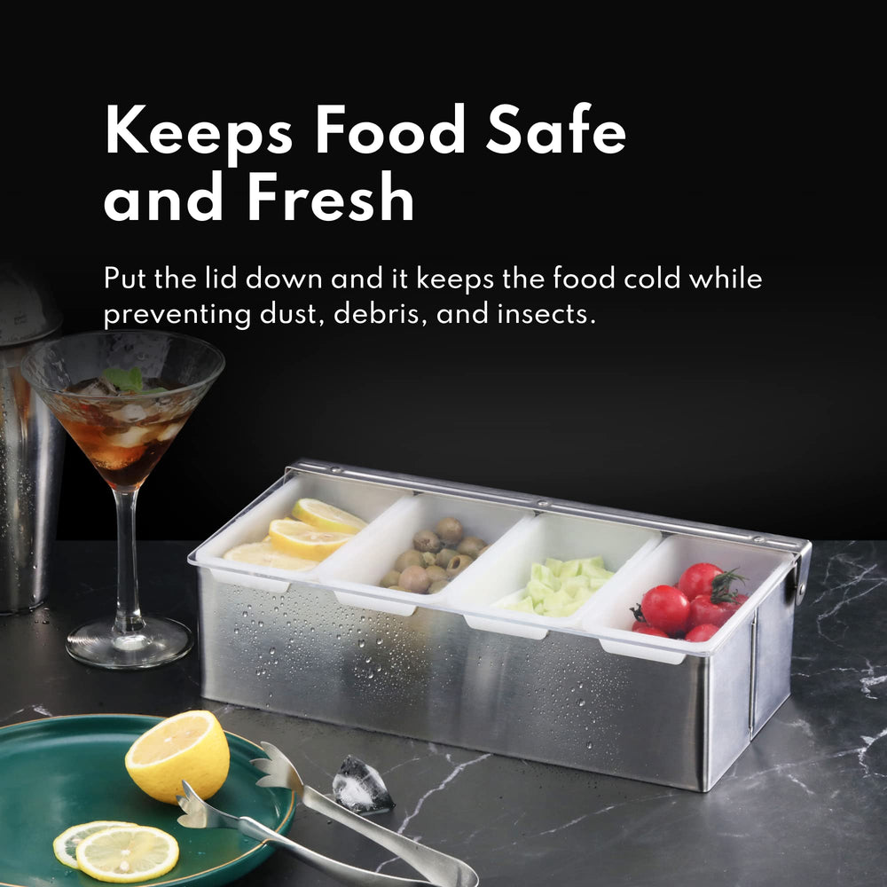 New Star Foodservice garnitures en place facilitant préparation rapide