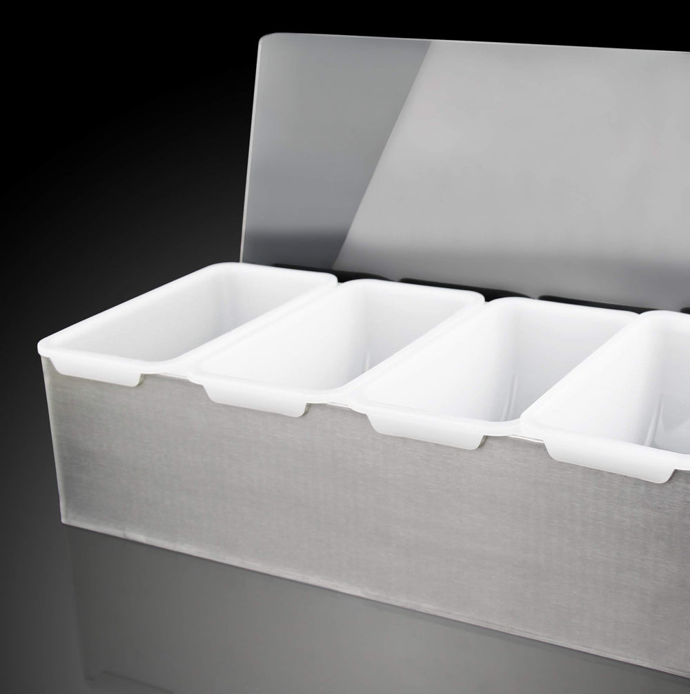 New Star Foodservice inserts plastiques amovibles faciles à nettoyer