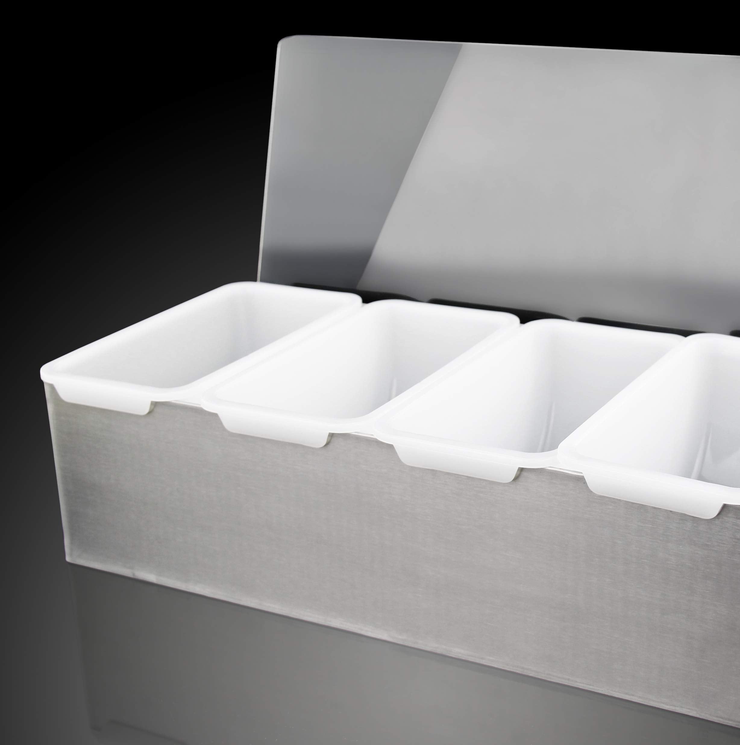 New Star Foodservice - inserts plastiques alimentaires retirés pour nettoyage et remplacement rapide