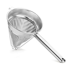New Star Foodservice passoire frontale montrant la forme et l'ergonomie, durable