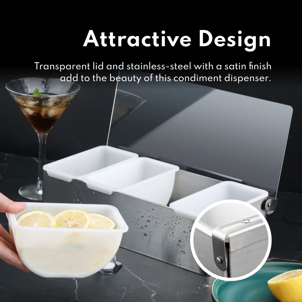 New Star Foodservice - comparaison d'échelle avec une main pour visualiser taille compacte