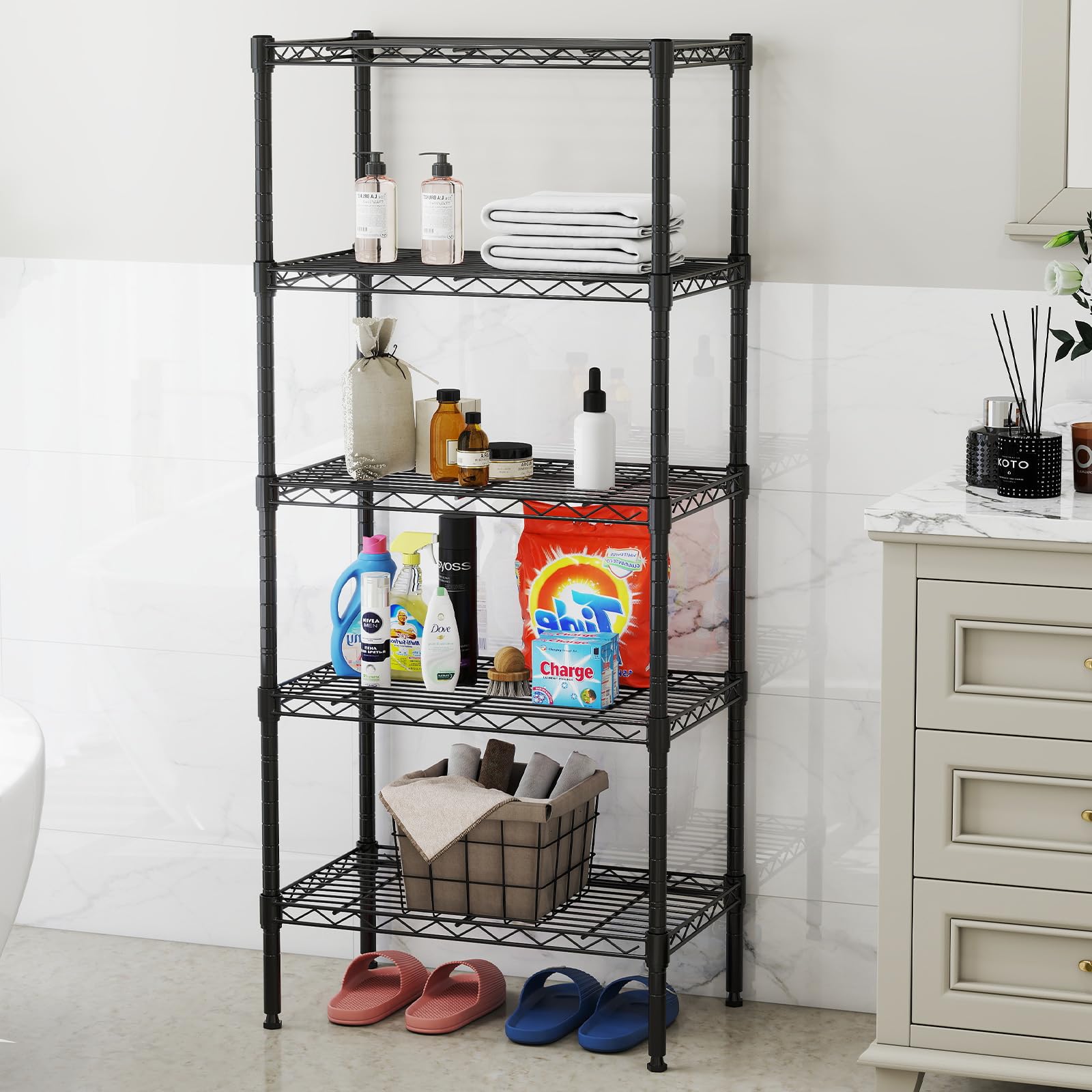 NEWBULIG comparaison avec objets montrant dimension et capacité pratique