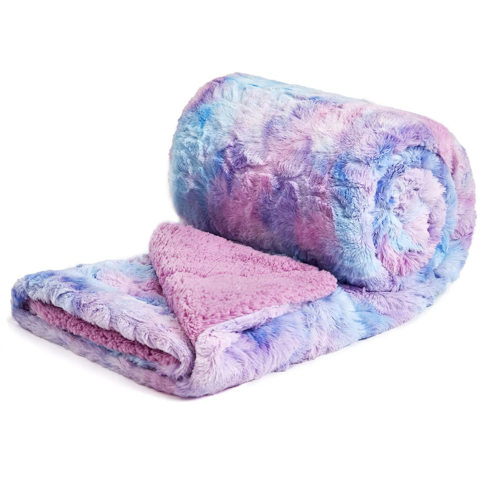 NEWCOSPLAY face imprimée purple rainbow pour intérieur cosy