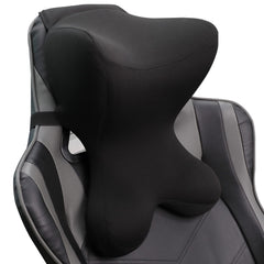 Newsty vue frontale du coussin appui-tête montrant maintien confortable