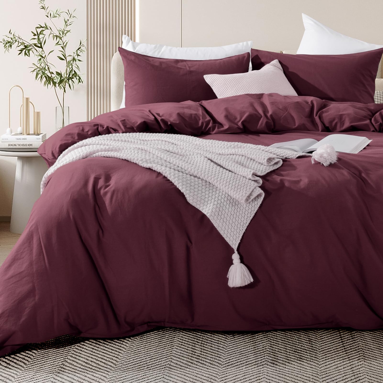 NEXHOME PRO texture coton lavé, toucher doux et aspect lin