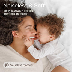 Niagara Sleep Solution protège-matelas posé sur lit Queen, sommeil plus confortable