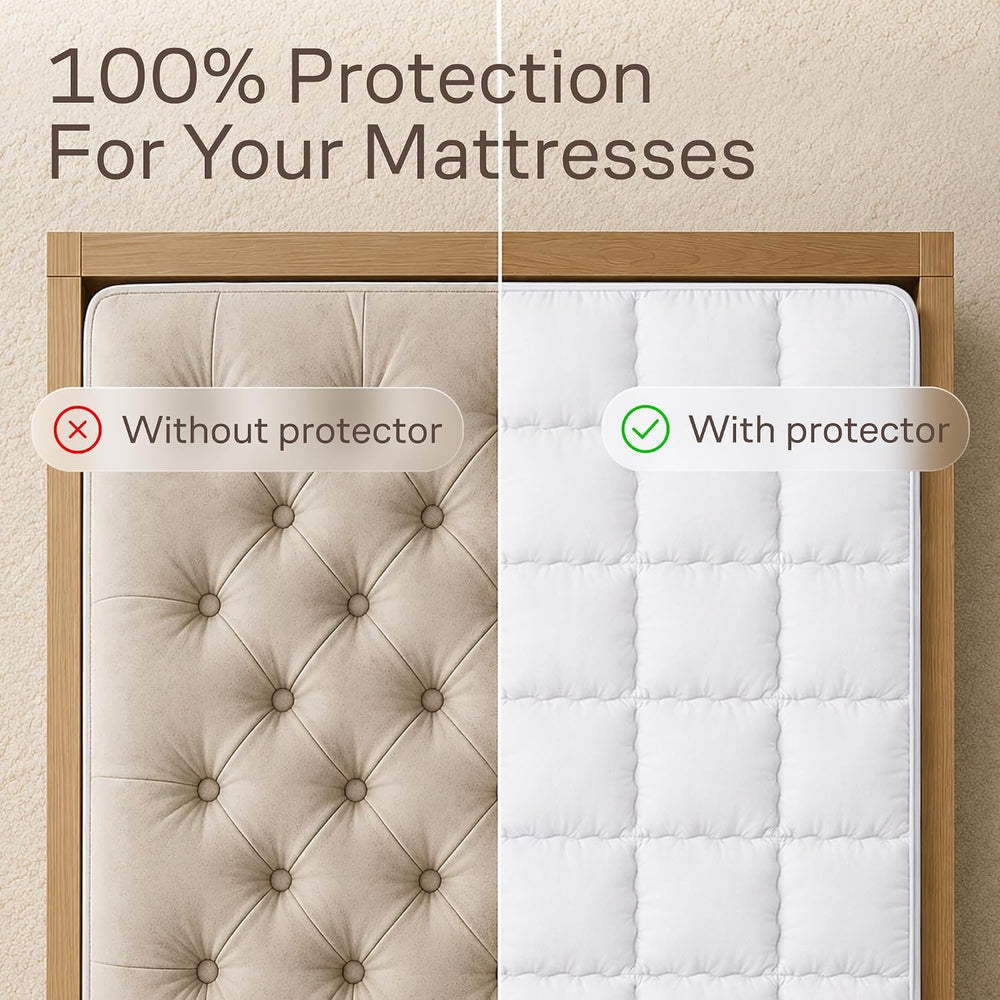 Niagara Sleep Solution gros plan du garnissage moelleux, confort ajouté