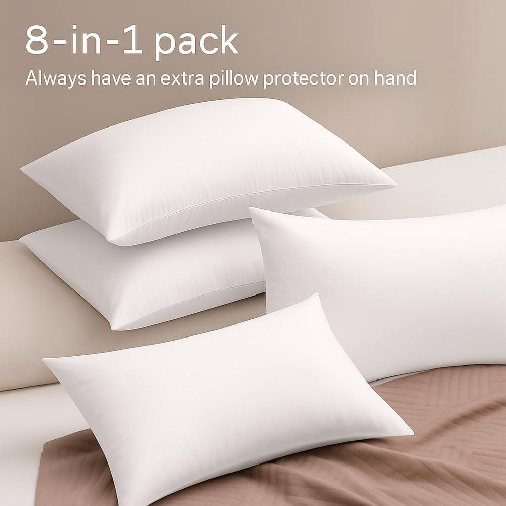 Niagara Sleep Solution housse en usage sur oreiller, sommeil plus propre