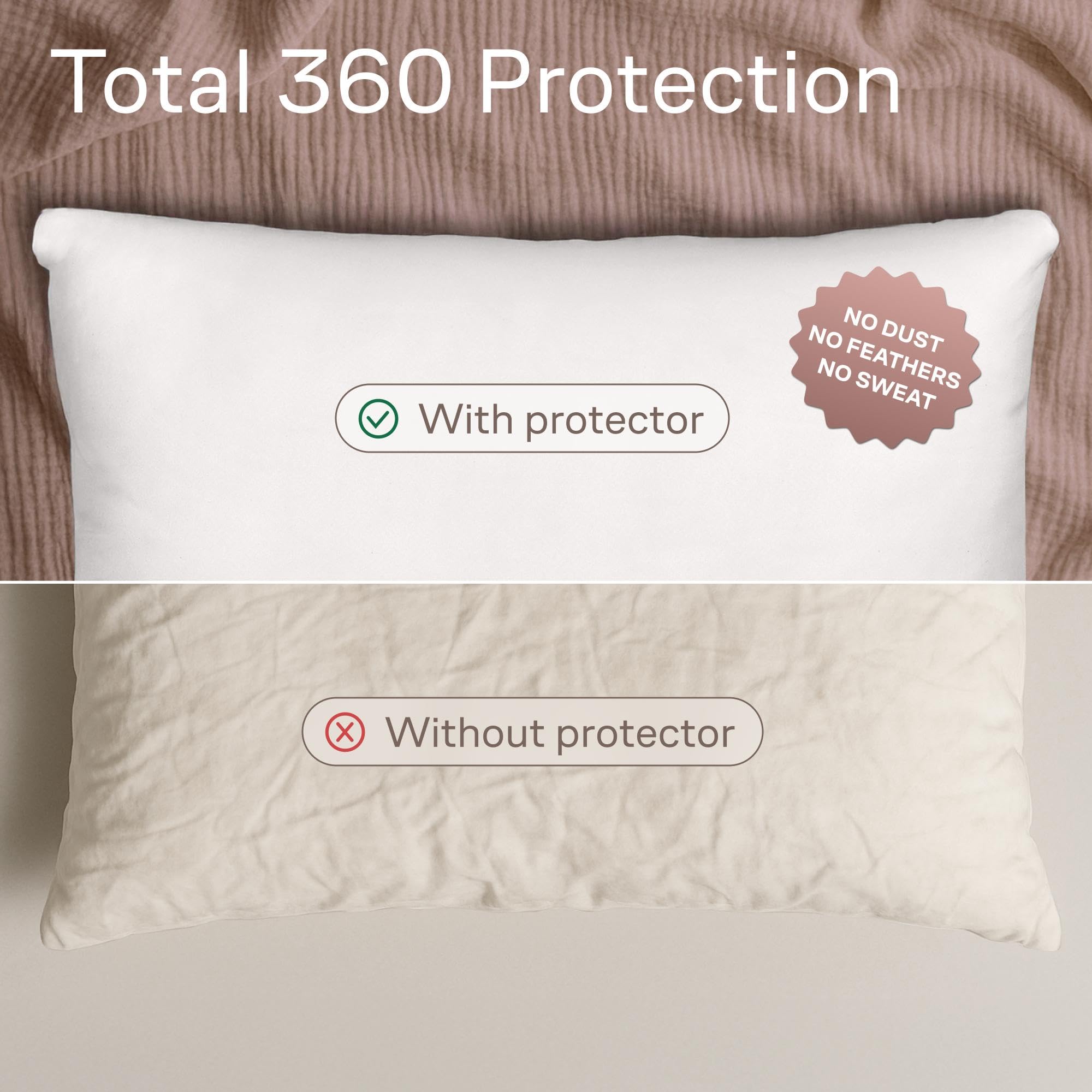 Niagara Sleep Solution gros plan microfibre montrant douceur et respirabilité