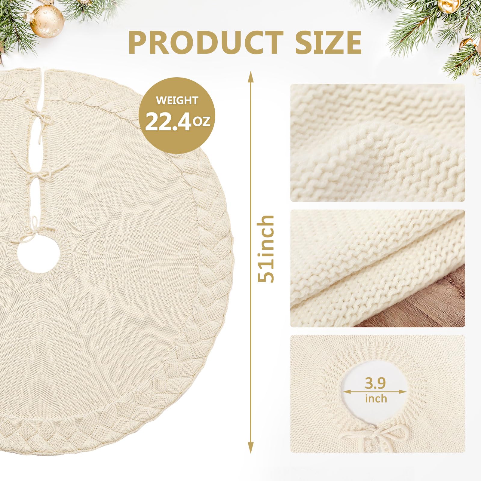 NIBESSER gros plan tricot câble montrant la texture douce et le rendu chaleureux