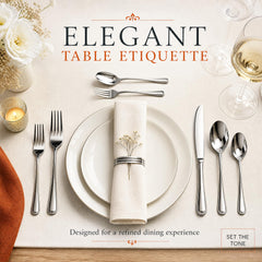 Nice Kitchen couverts disposés sur table illustrant l'esthétique lors d'un repas