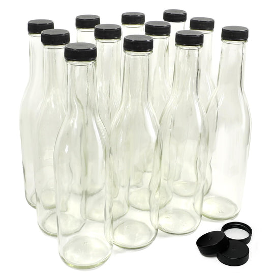nicebottles flacon avant emballage en verre clair montrant finition et design