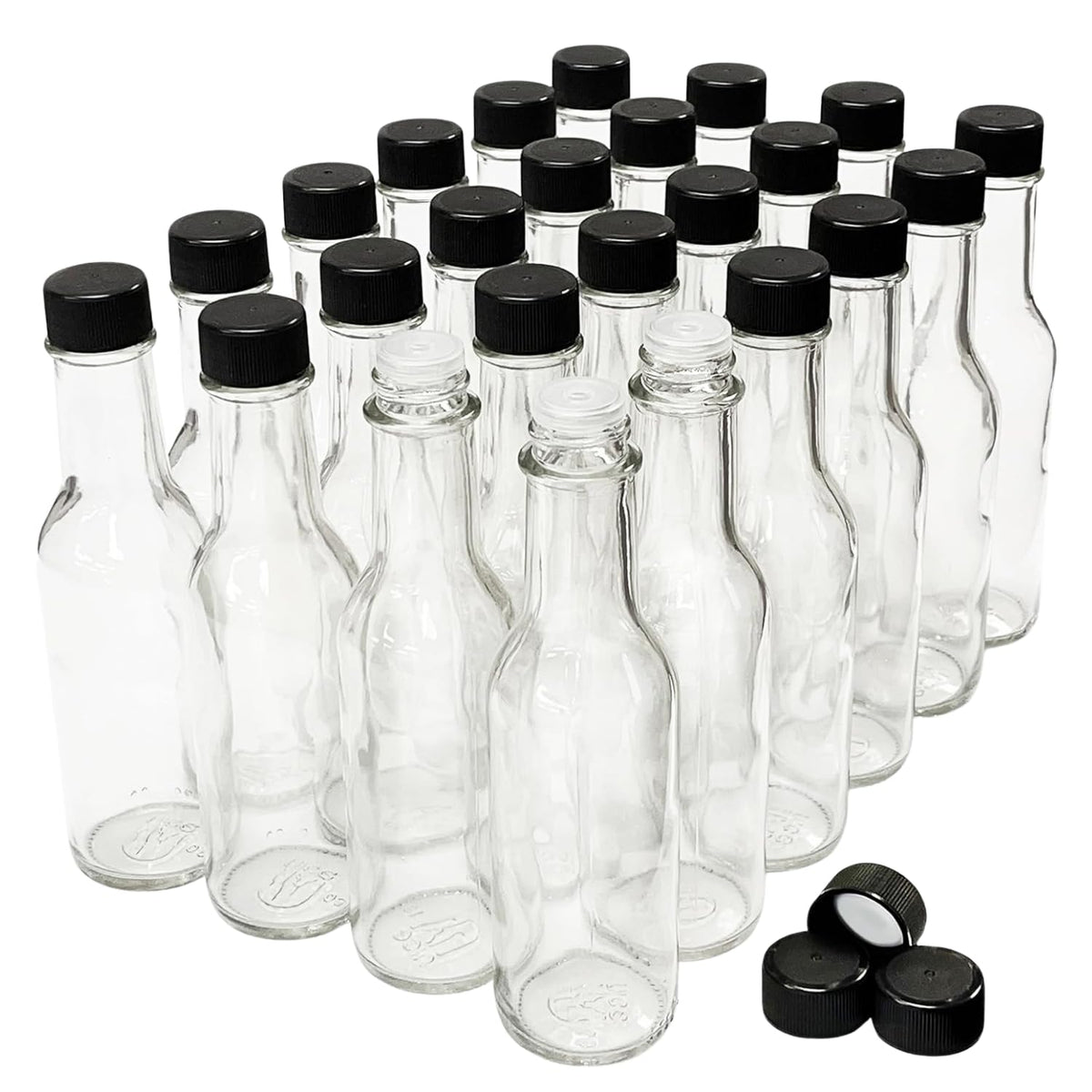 nicebottles flacon avant montrant la transparence et présentation professionnelle