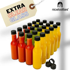 nicebottles lot de 24 bouteilles idéal pour petites productions
