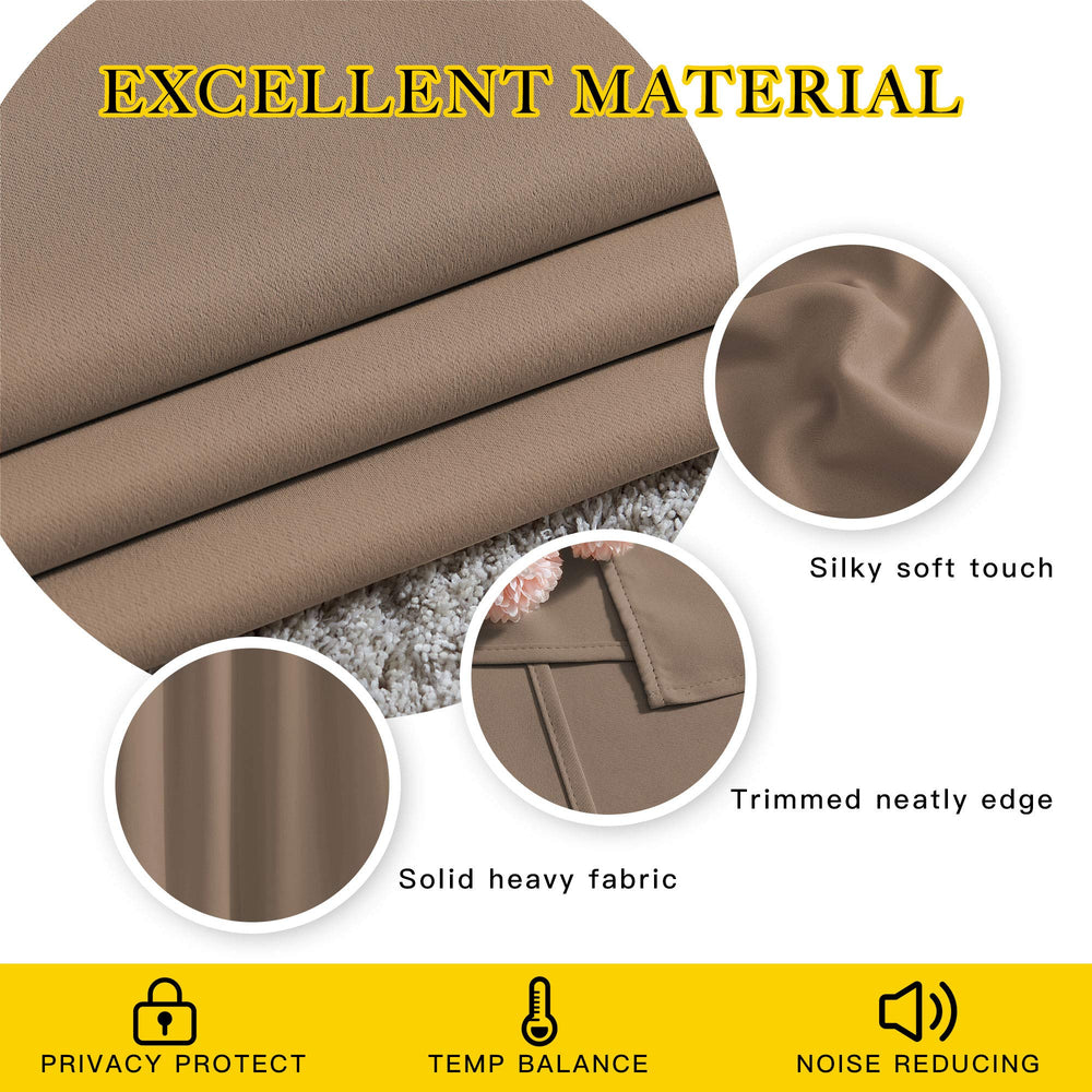 NICETOWN panneau devant fenêtre pour comparer taille et hauteur 84 pouces