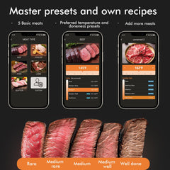 NIGOGOR application mobile affichant températures en temps réel pour suivi à distance
