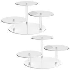 NiHome vue de face du présentoir transparent mettant en valeur les objets