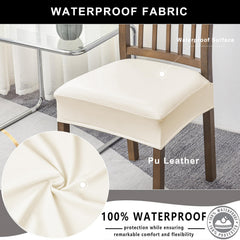 NILUOH pose de la housse sur chaise facilitant installation rapide
