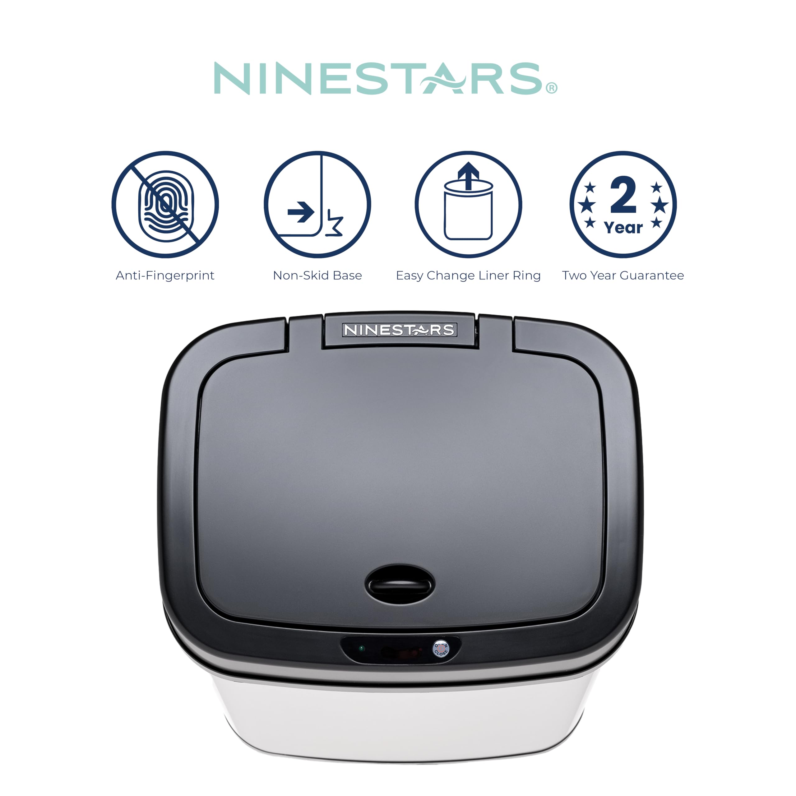 Ninestars acier inoxydable résistant aux traces pour entretien facile