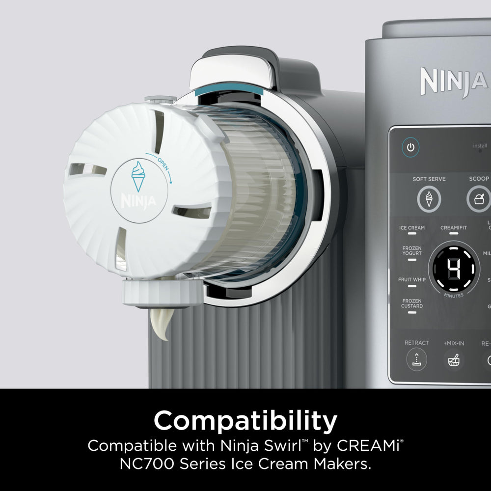 Ninja CREAMi pint empilés avec couvercles pour rangement et conservation
