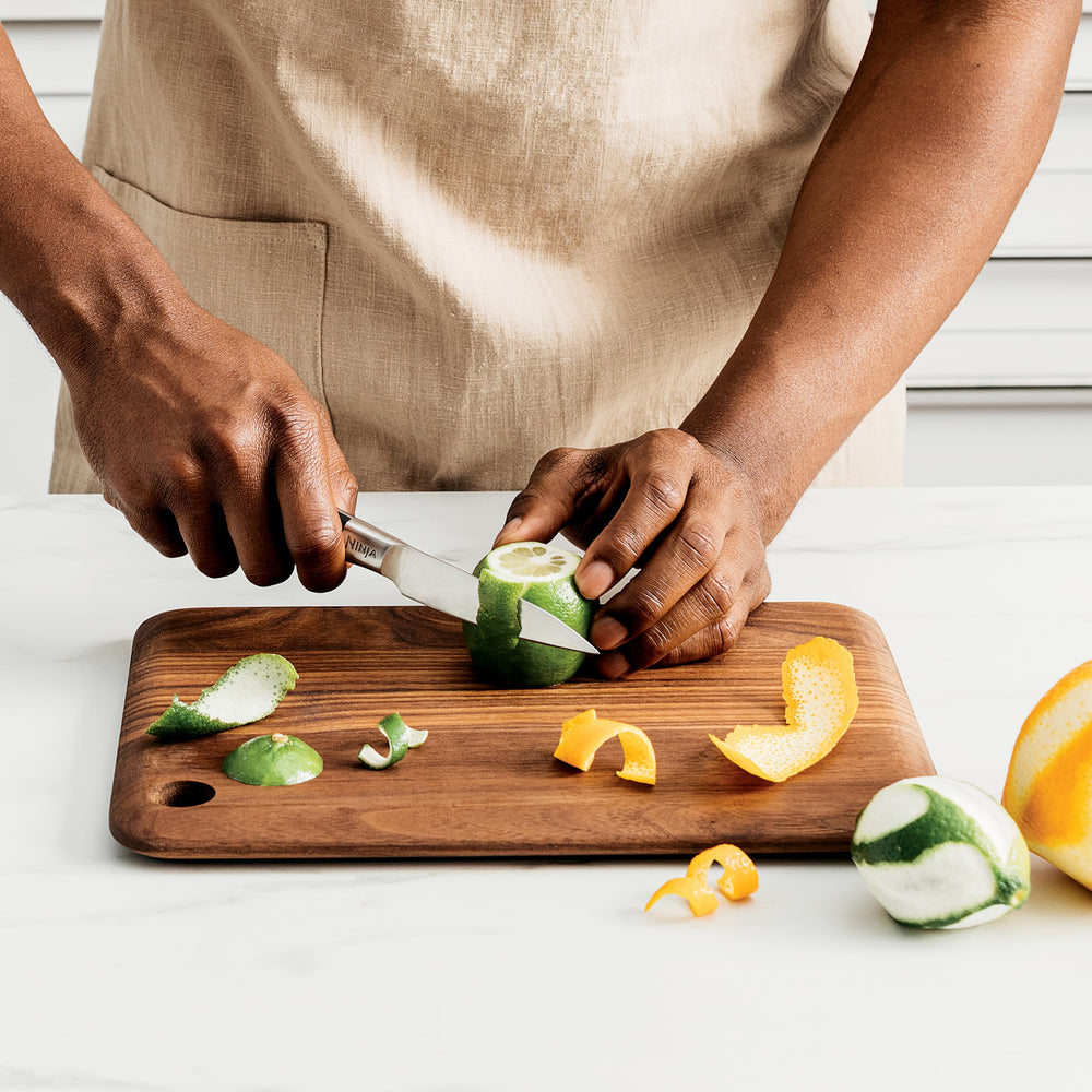 Ninja bloc compact sur plan de cuisine, gain de place élégant