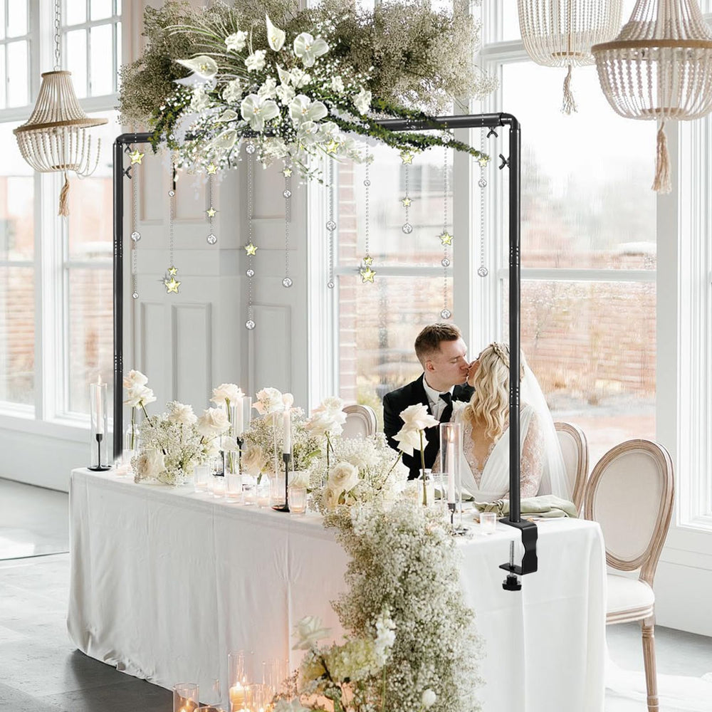 Nisoger arche ornée de bouquets aspect polyvalent