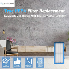 Nispira six filtres posés ensemble pour stock pratique et économie